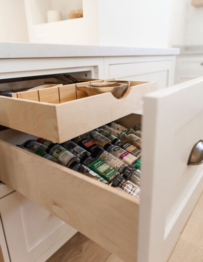 Kevin Way custom spice double drawer