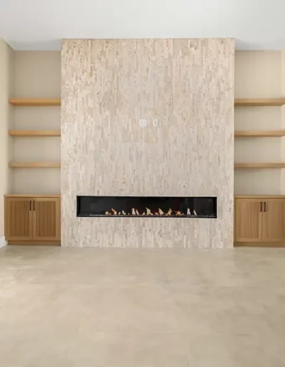 PCW Custom Cabinetry Design The Everglades Fireplaces6