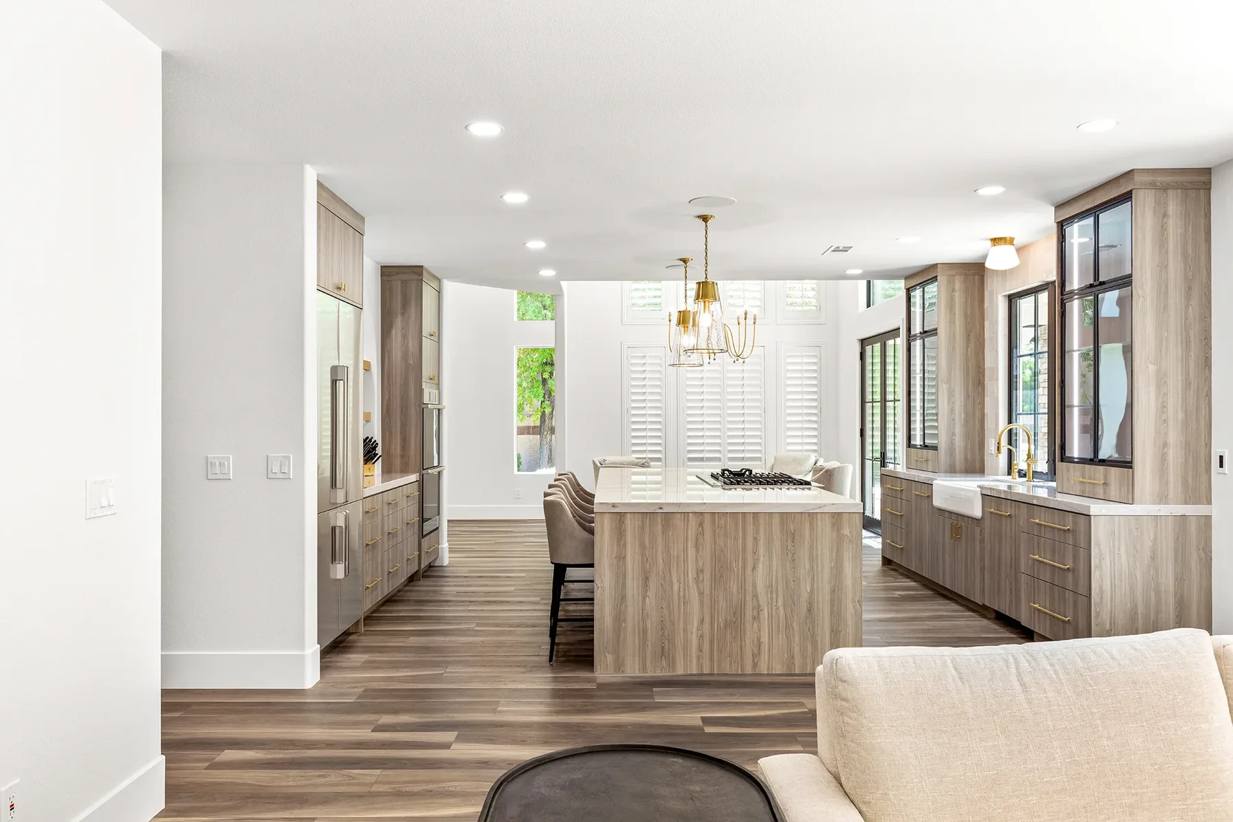 Installed by our own installation crew, Peterson Cabinet Works Installed by our own installation crew, Peterson Cabinet Works